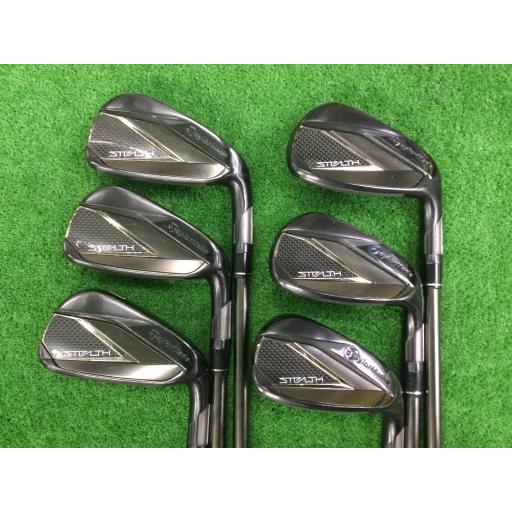 TaylorMade テーラーメイド ステルス アイアンセット STEALTH BLACK 6S