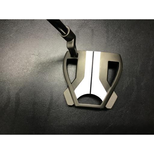 （中古）Spider Tour X パター ブラック/ゴールド TaylorMade（テーラーメイド） ゴルフ Spider TOUR X ブラック パター