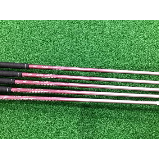 ダンロップ ゼクシオ9 XXIO9 アイアンセット XXIO(2016) 5S(ボルドー) レディース フレックスL 中古 Cランクの画像