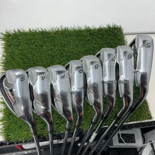 チ08☆テーラーメイド TOUR BURNER 8本アイアンセット R REAX