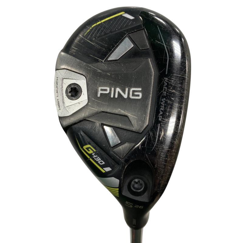 ◆美品◆ PING ピン G430 HL U5 5H 26° ユーティリティ PING（ピン） G430 HL U5 ユーティリティ UT フレックスその他