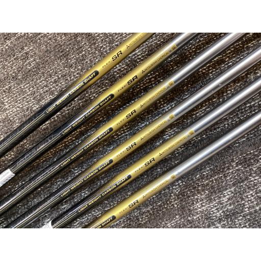 マジェスティゴルフ シャトル アイアンセット TYPE-X SHUTTLE TYPE-X 8S フレックスSR 中古 Cランクの画像