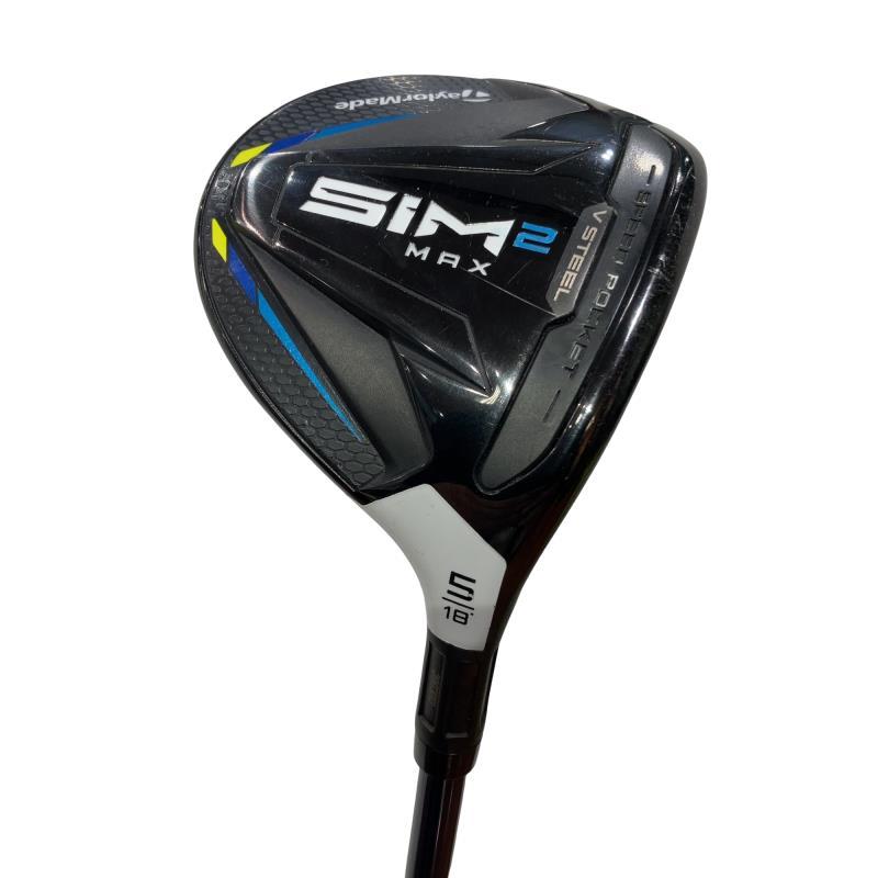 新品未使用品　テーラーメイドSIM2MAX　フェアウェイウッド　5W　カバー有 TaylorMade（テーラーメイド） SIM2 MAX 5W フェアウェイウッド FW