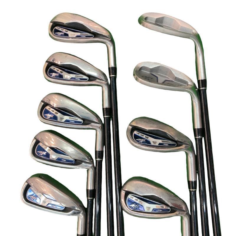 つるや AXEL ZX HM 9S アイアンセット IR フレックスR : ゴルフ