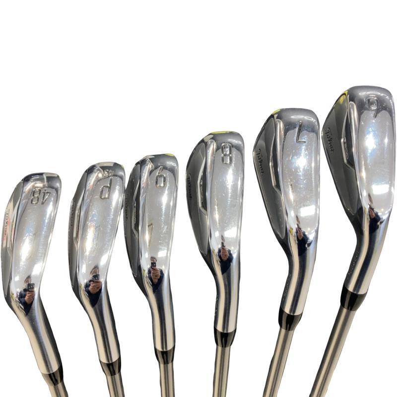 タイトリスト　T200 (2021) アイアンセット　6本　美品 アイアンセット タイトリスト t200 5〜P 6本 レフティ 2021 TITLEIST