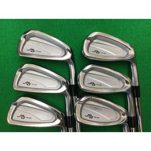 ミウラギケン シービー アイアンセット 301 CB 301 8S フレックスS 中古 Dランクの画像