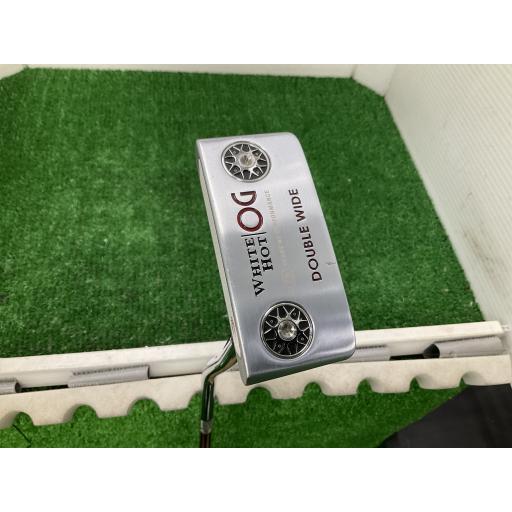 中古オデッセイ WHITE HOT OG DOUBLE WIDE 左用34インチ オデッセイ（ODYSSEY） ホワイト ホット オージー パター DOUBLE WIDE