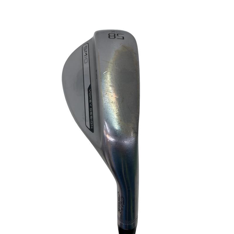タイトリスト VOKEY SPIN MILLED SM10 ツアークロム 58°/14°K ウェッジ WG フレックスSの画像