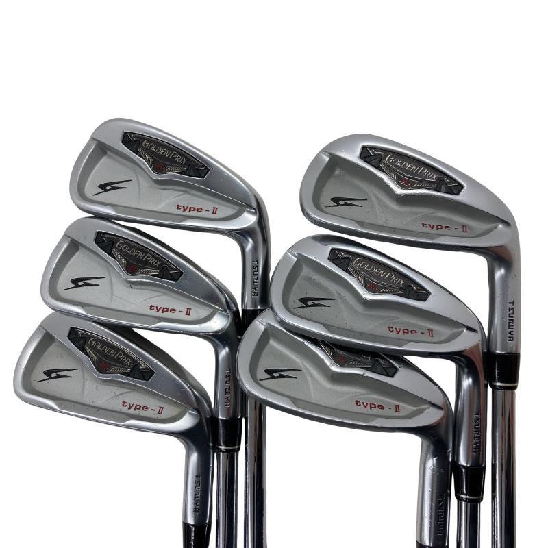 つるや GOLDEN PRIX Xi type-II 6S アイアンセット IR フレックスS