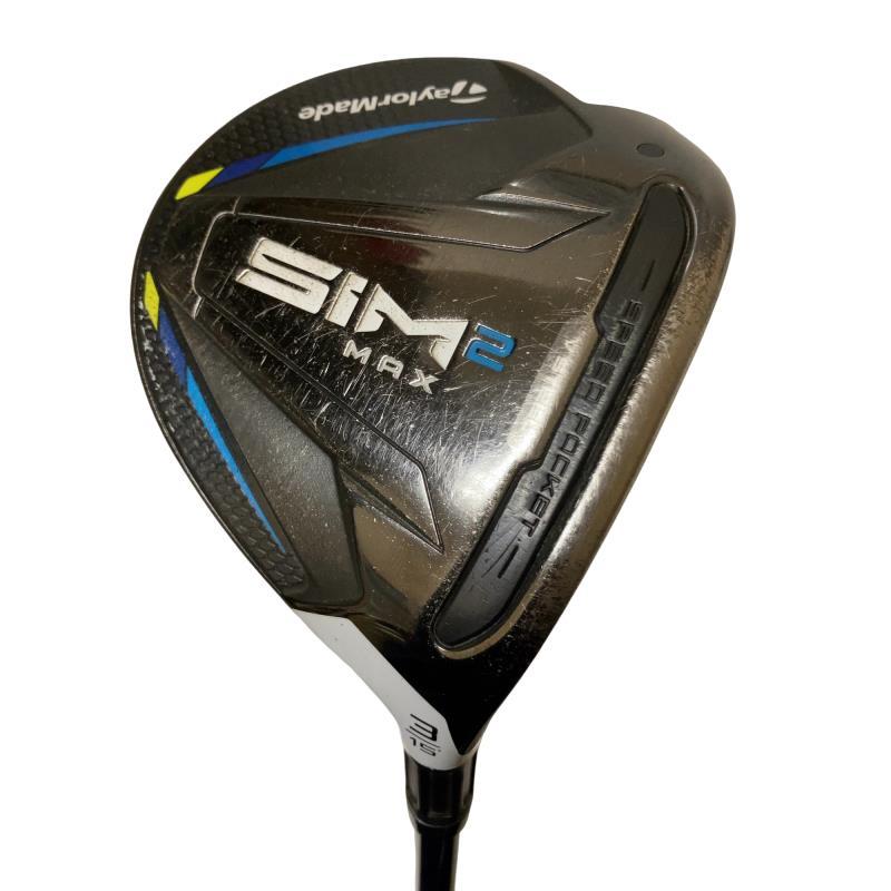TaylorMade SIM2 MAX フェアウェイウッド 3w SR TaylorMade（テーラーメイド） SIM2 MAX 3W フェアウェイウッド FW