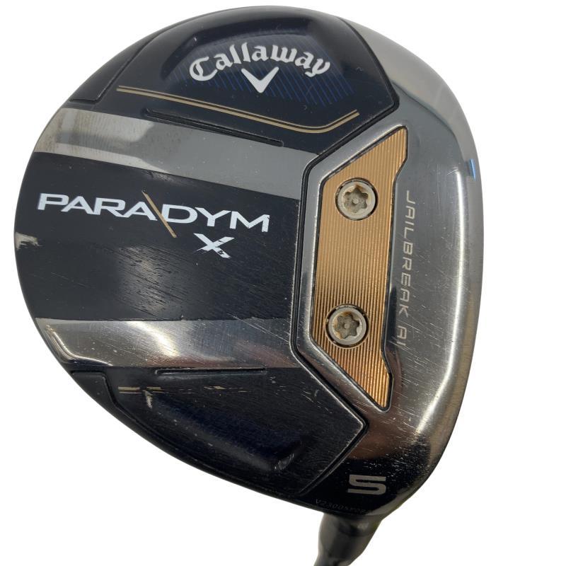 「美品」キャロウェイ PARADYM X 5W フェアウェイウッド Sフレックス Callaway（キャロウェイ） PARADYM X 5W フェアウェイウッド FW
