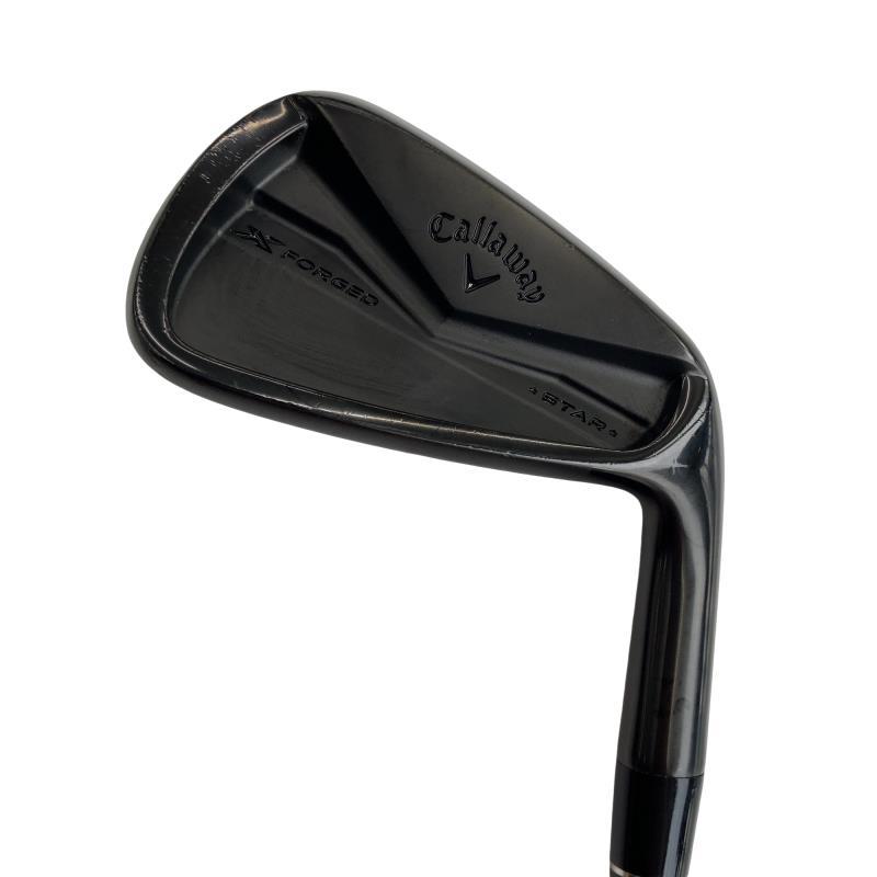 値下中！キャロウェイX FORGED STAR BLACKアイアン6 •硬さS Callaway（キャロウェイ） X FORGED STAR(2024) BLACK 6S アイアン