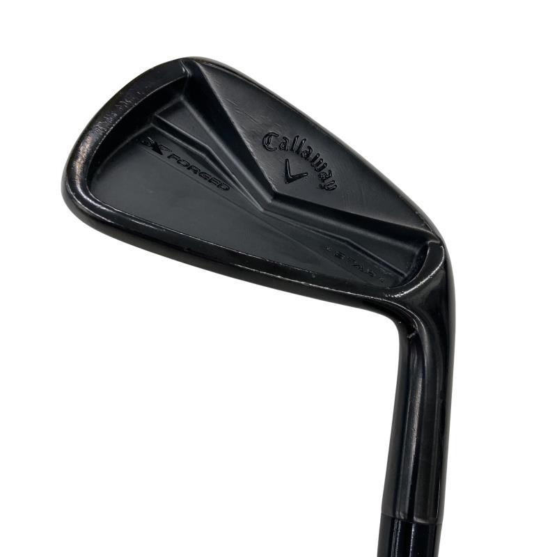 値下中！キャロウェイX FORGED STAR BLACKアイアン6 •硬さS Callaway（キャロウェイ） X FORGED STAR(2024) BLACK 6S アイアン