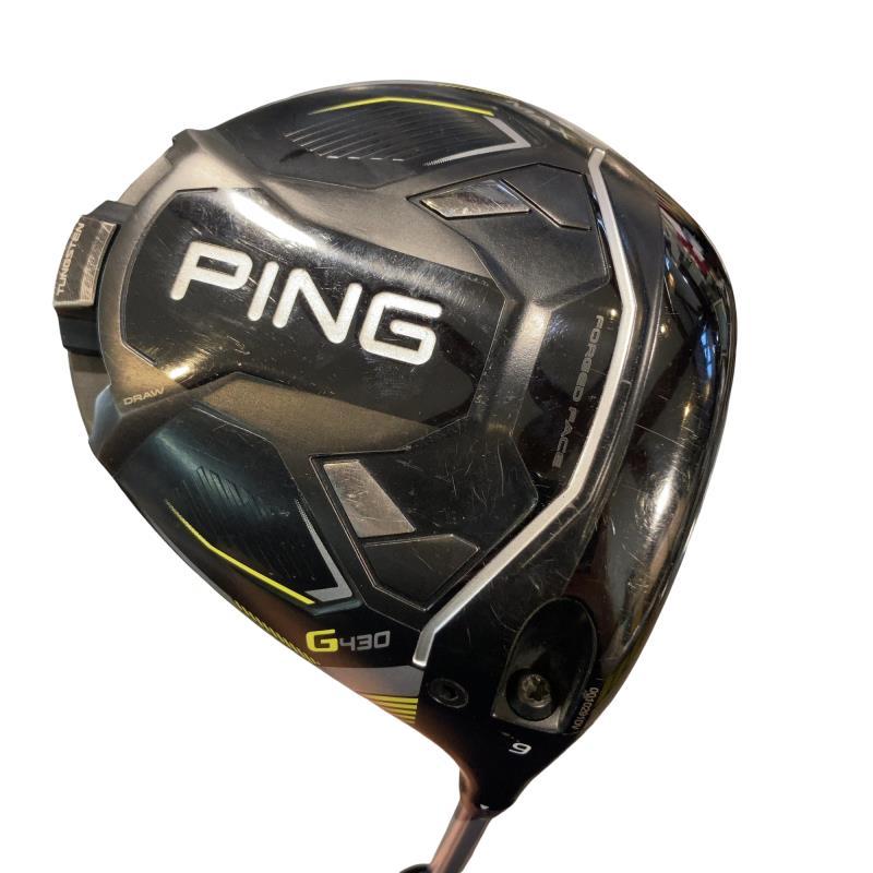 PING G430 maxドライバー 9° PING（ピン） G430 MAX 9° ドライバー DR フレックスS : ゴルフ