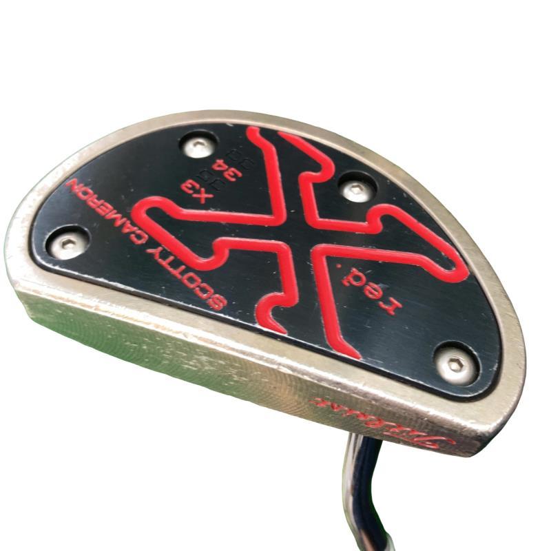 レフティーScotty Cameron X3 パター 34インチ レッド 【公式通販】
