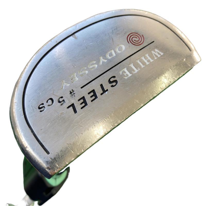 【良品】オデッセイ ホワイトホット #5 パター センターシャフト 32インチ ODYSSEY（キャロウェイゴルフ） オデッセイ WHITE STEEL #5 センター