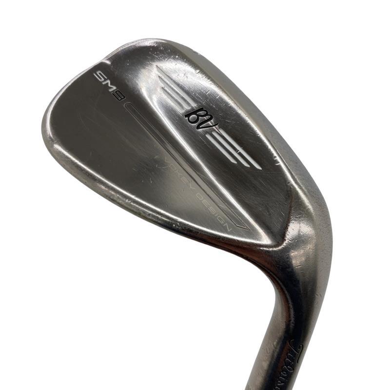 タイトリスト ボーケイ SM9 56° 14F ブラッシュドスチール Titleist（タイトリスト） VOKEY SPIN MILLED SM9 ブラッシュド