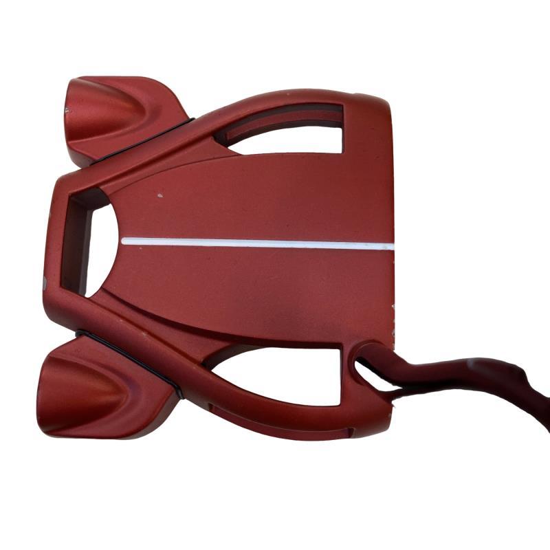 【美品】テーラーメイド スパイダー レッド パター ダブルベンド　34インチ 新品未使用】Spider Red パター ダブルベンド 34インチ TaylorMade