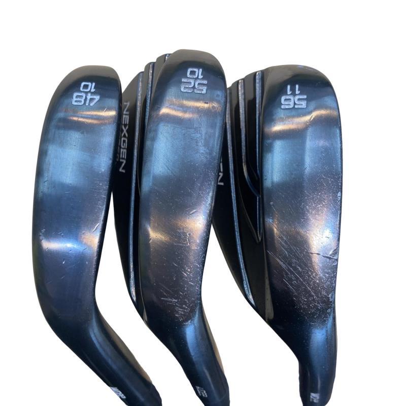 ゴルフパートナー NEXGEN FORGED WEDGE DLC Limited 3本セット(48°＆52