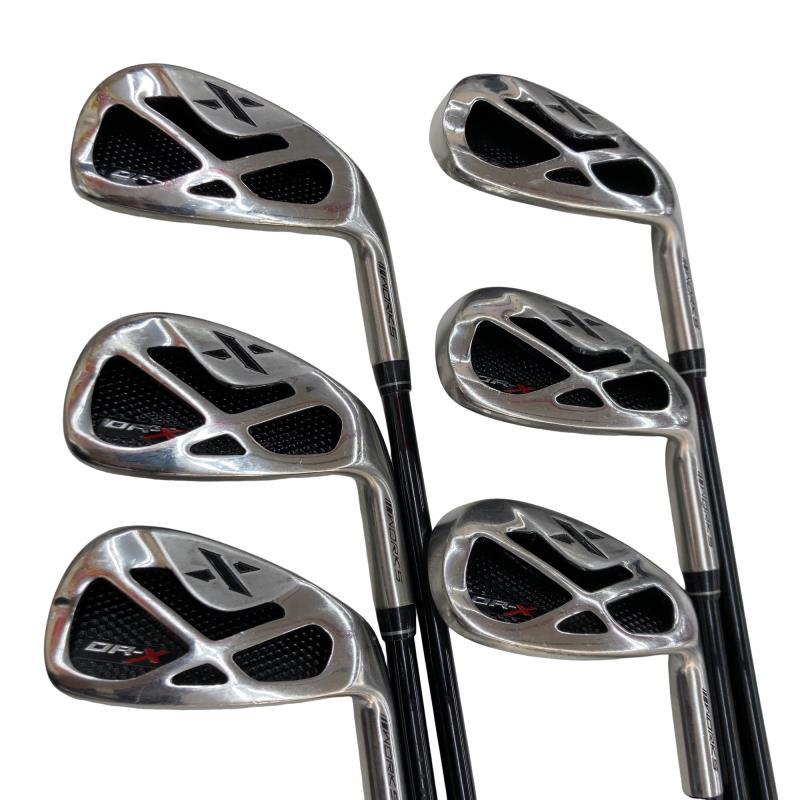 ワークスゴルフ WORKS DR-X 8S アイアンセット IR フレックスR