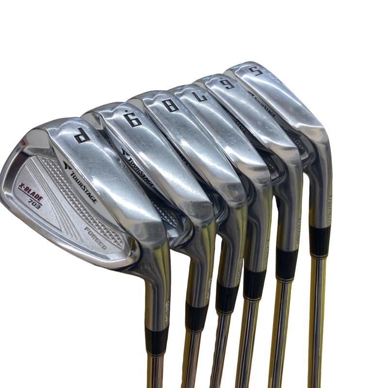 【値下げ】TOURSTAGE X-BLADE 703アイアンセット 6S BRIDGESTONE GOLF ブリヂストン TOURSTAGE X-BLADE 703 6S アイアン