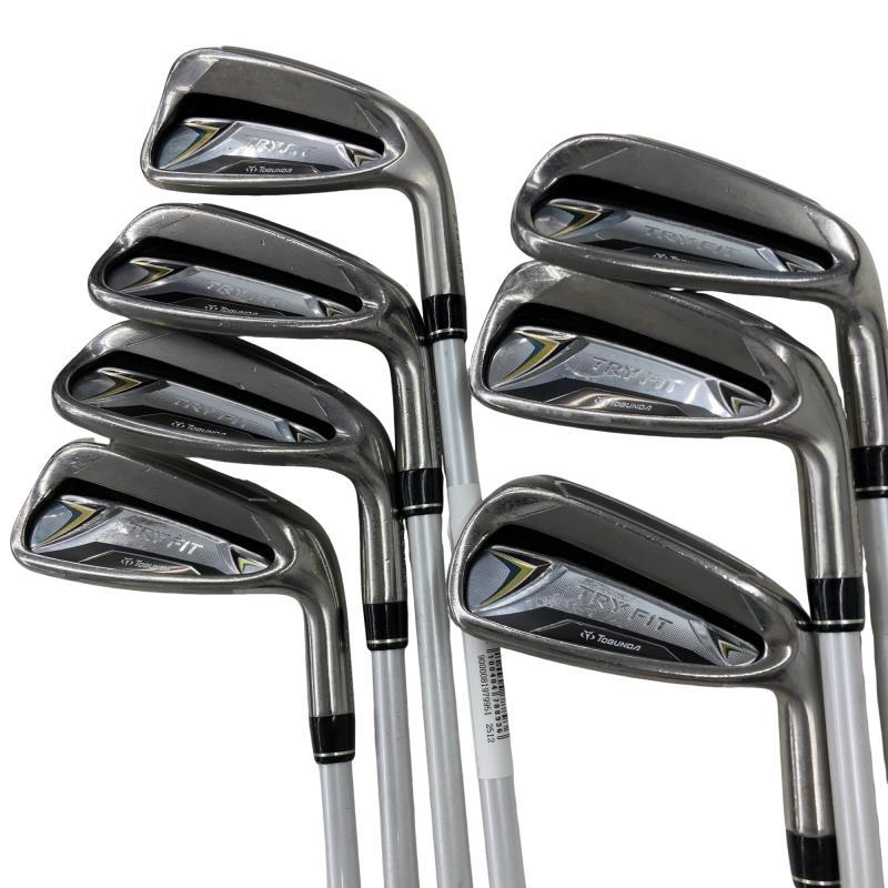 TOBUNDA　TRY FIT　LIE ANGLE　6-S 7本アイアンセット ゴルフプランナー TOBUNDA TRY FIT(2017)軽量 7S アイアンセット IR