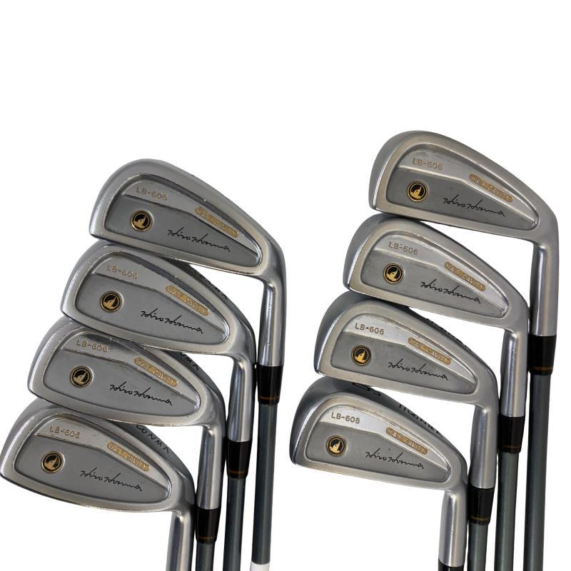 【女性用】HONMA LB-606 ★★ レディース アイアンセット ８本 HONMA GOLF（本間ゴルフ） LB-606 黒七宝 8S アイアンセット IR