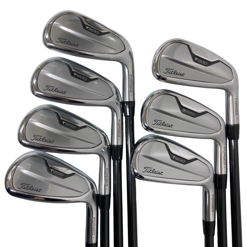 超美品！2021年Titleist タイトリスト T200 アイアン７本セットS Titleist（タイトリスト） Titleist T200(2021) 7S アイアンセット IR
