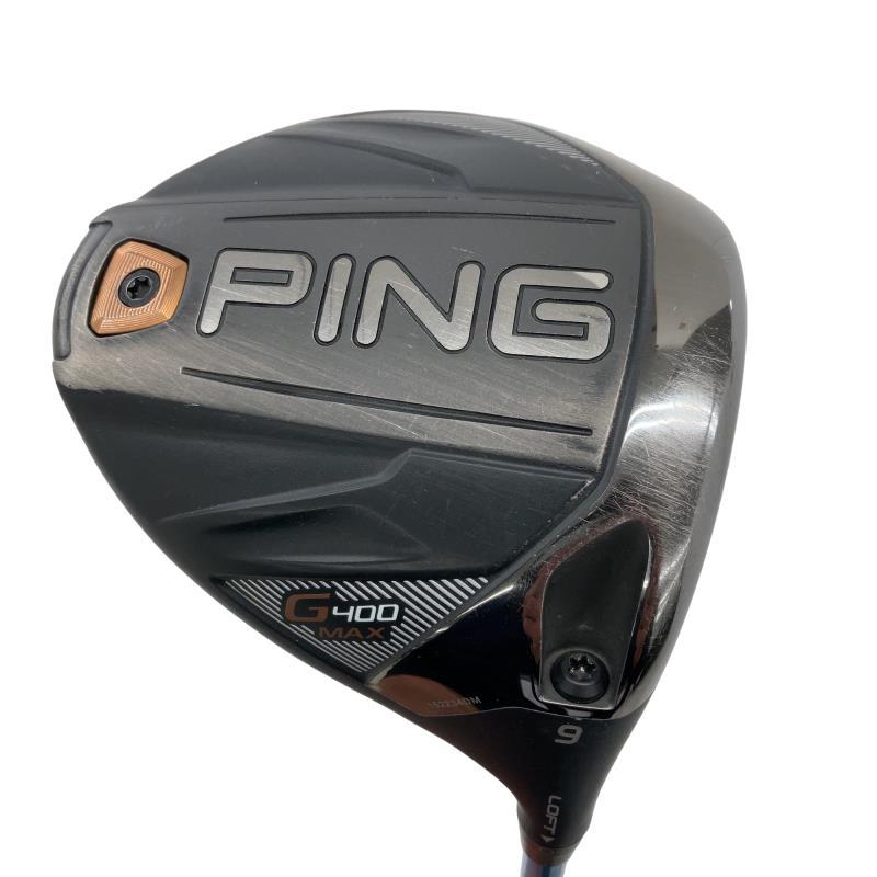 PING（ピン） G400 MAX 9° ドライバー DR フレックスS : ゴルフ