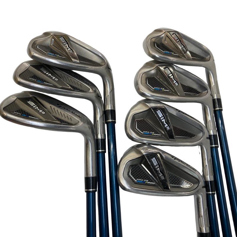テーラーメイド SIM2 MAX・OS 7S アイアンセット フレックスR TaylorMade（テーラーメイド） SIM2 MAX・OS 7S アイアンセット IR