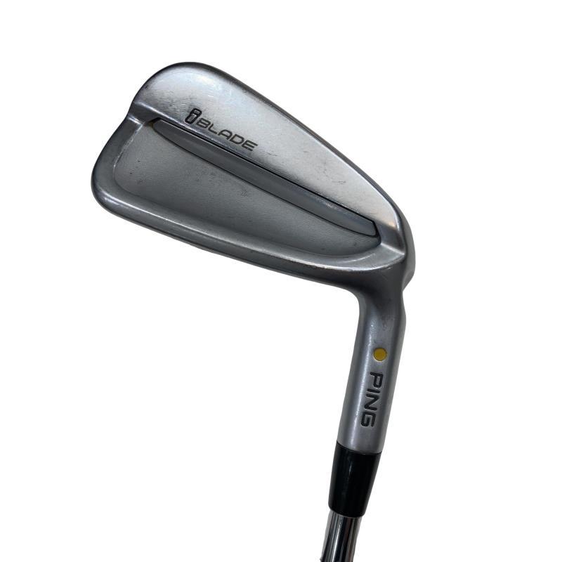 〔中古〕PING iブレードメンズアイアン6本セット/フレックスS PING（ピン） i BLADE 6S アイアンセット IR フレックスR : ゴルフ
