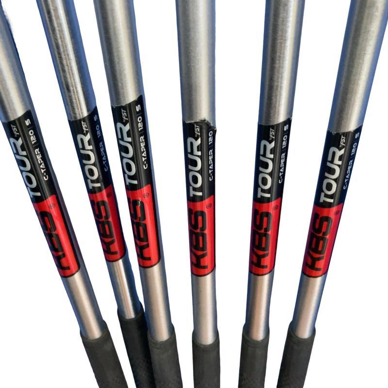 A DESIGN GOLF A GRIND R1 マッスルバックアイアン(ブラック) 6S アイアンセット IR フレックスSの画像