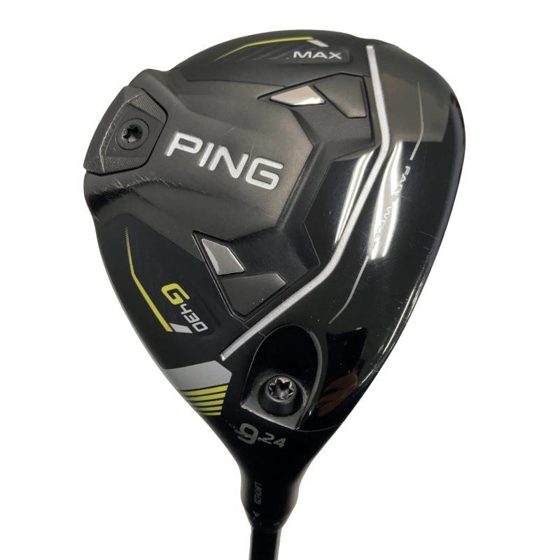 PING G430 MAX フェアウェイウッド 9w PING（ピン） G430 MAX 9W フェアウェイウッド FW フレックスSR