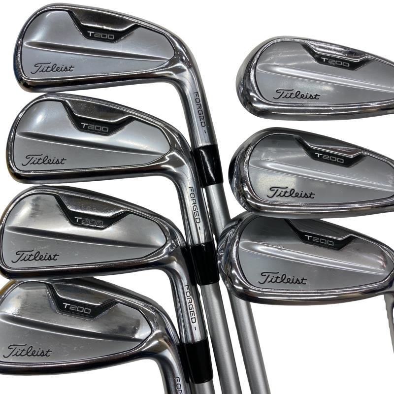 超美品！2021年Titleist タイトリスト T200 アイアン７本セットS Titleist（タイトリスト） Titleist T200(2021) 7S アイアンセット IR
