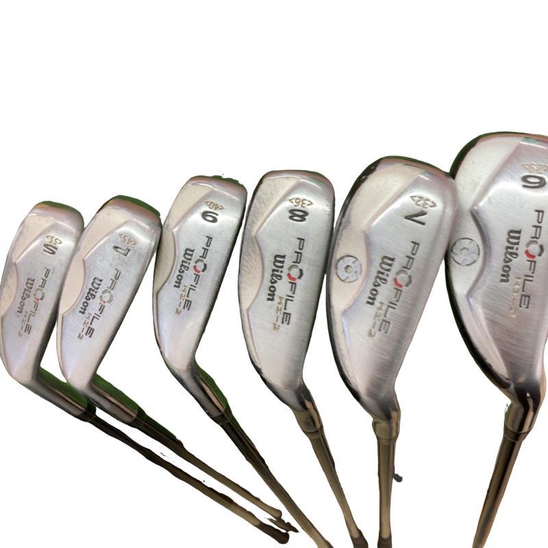 名器Wilsonアイアンセット 9本セット Wilson（ウイルソン） ウィルソン Wilson PROFILE 6S アイアンセット