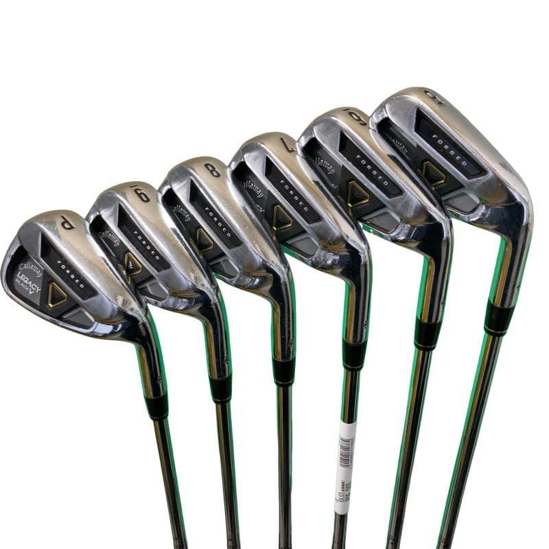 【訳あり特価】キャロウェイ レガシーブラック メンズアイアンセット 6本 SR Callaway（キャロウェイ） LEGACY BLACK(2013) 6S アイアンセット IR