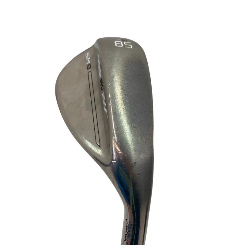 タイトリスト VOKEY SPIN MILLED SM9 ブラッシュドスチール 58°/14°K ウェッジ WG フレックスその他の画像