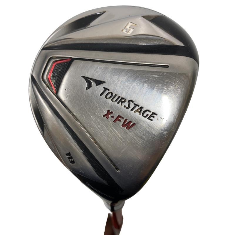 TourStage X-FW フェアウェイウッド 5 18度　シャフトS BRIDGESTONE GOLF ブリヂストン TOURSTAGE X-FW 5W フェアウェイウッド