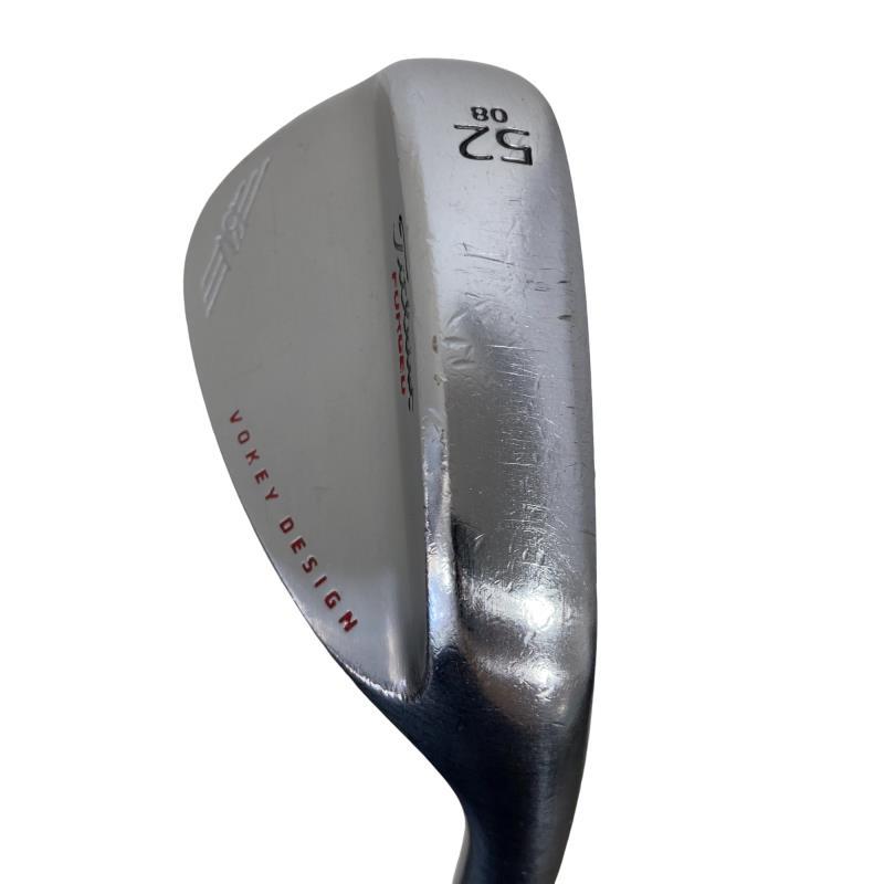 タイトリスト VOKEY FORGED 52°/08° ウェッジ WG フレックスSの画像
