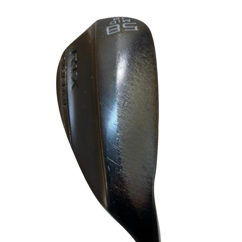 クリーブランド Cleveland RTX ZIPCORE ブラックサテン 58°/10° MID ウェッジ WG フレックスSの画像