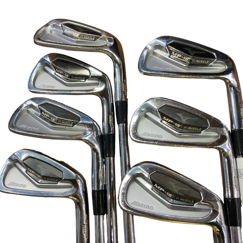 MIZUNO GOLF ミズノ MP-15 7S アイアンセット IR フレックスX : ゴルフ 