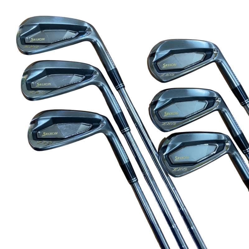 ダブロン　金銀セット　オリジナルプロップ DUNLOP（ダンロップ） SRIXON ZXi5 ブラック 6S アイアンセット IR