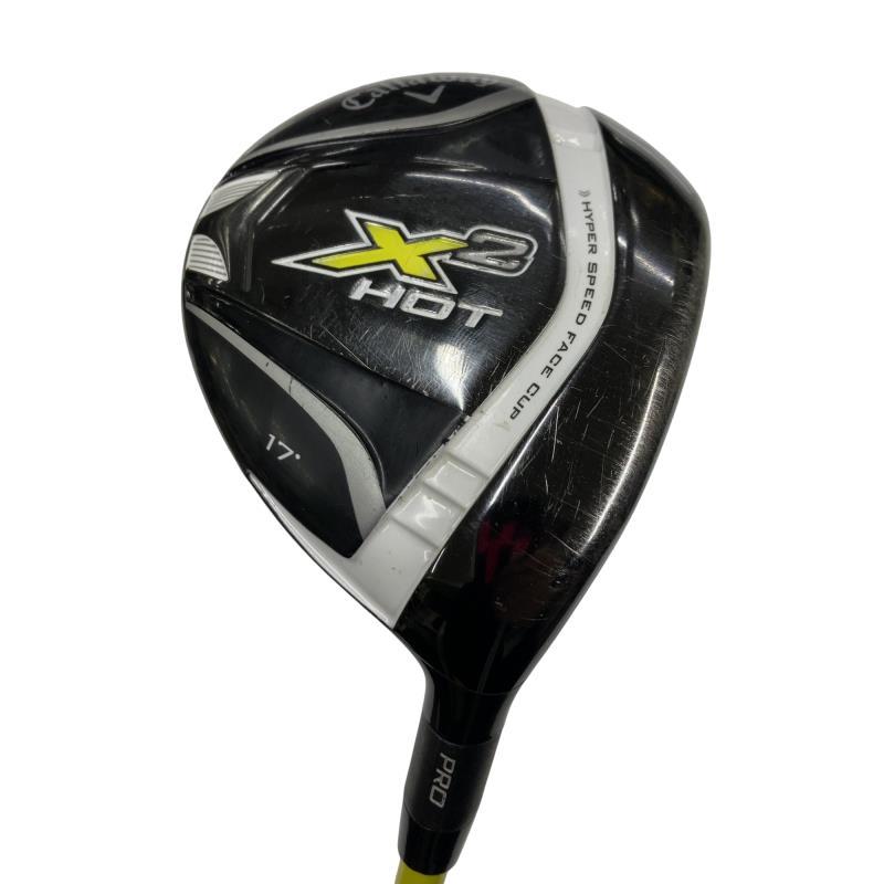 キャロウェイX2 HOT PROフェアウェイウッド 17° 4w シャフトNX Callaway（キャロウェイ） X2 HOT PRO 17° フェアウェイウッド FW