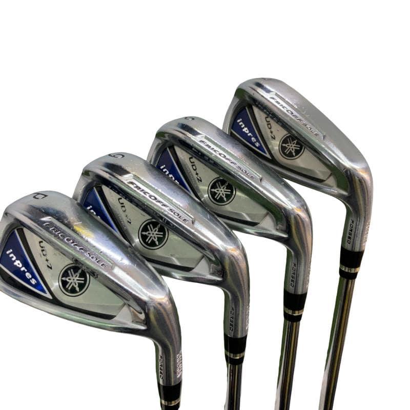 YAMAHA inpres UD+2 2019年 アイアンセット リシャフト品 YAMAHA（ヤマハ） inpres UD 2(2019) 4S アイアンセット IR フレックス