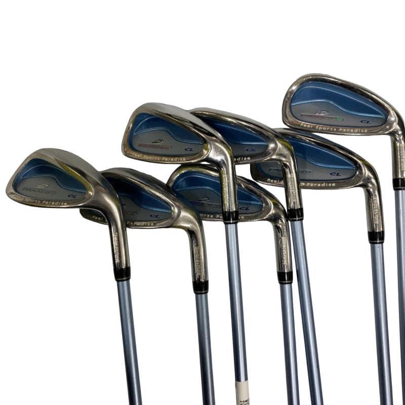 美品 ブリヂストン パラディーゾ アイアンセット 7本 L レディース BRIDGESTONE GOLF ブリヂストン Paradiso CL 7S レディース アイアン