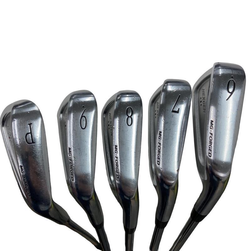 NEXGEN MG FORGED ゴルフ アイアン 6本セット メンズ 右 S ゴルフパートナー NEXGEN MG-FORGED 6S アイアンセット IR フレックス