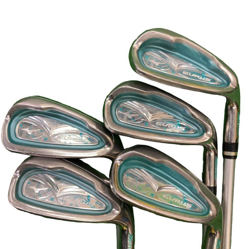 MIZUNO GOLF ミズノ EURUS(2017) ターコイズブルー 5S レディース 