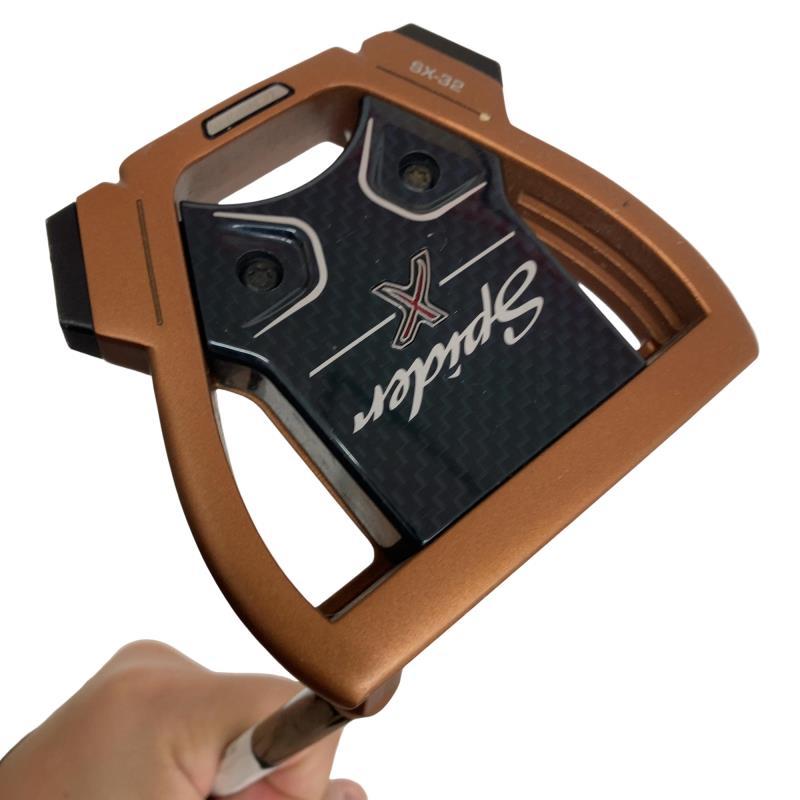 Ｓｐｉｄｅｒ　Ｘ　ＣＯＰＰＥＲ／ＷＨＩＴＥ　シングルベンド　３４インチ TaylorMade（テーラーメイド） Spider X COPPER/WHITE シングルベンド