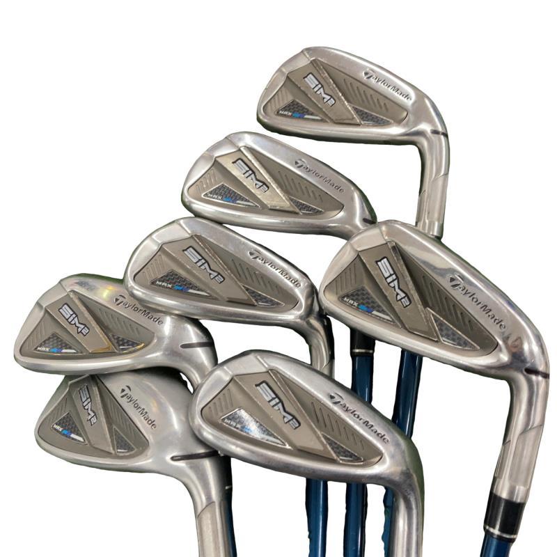 【初心者推奨】テーラーメイド シム2マックス メンズアイアンセット 7本 R 初心者推奨】テーラーメイド シム2マックス メンズアイアンセット 7本 R