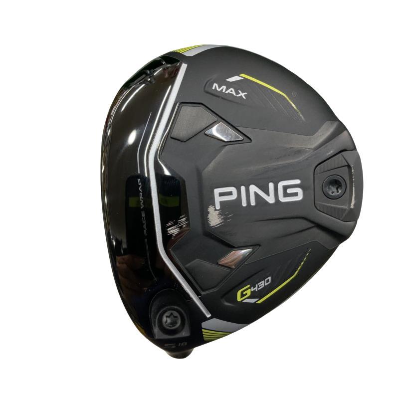 最終価格★レフティ★ 美品：PING G430 MAX FW 5W ヘッド PING（ピン） G430 MAX 5W レフティ フェアウェイウッド FW フレックス